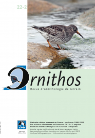 Couverture revue Ornithos